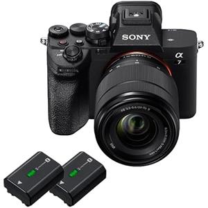 Sony Alpha 7 IV Fotocamera full frame con obiettivo 28-70 mm - 33 MP | 33 MP, autofocus, 10 fps, video 4K a 60p, touchscreen, include 2 batterie