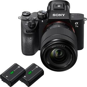 Sony Alpha 7 III Fotocamera full frame con obiettivo 28-70 mm - 24,2 MP | Fotocamera mirrorless, 2 batterie incluse