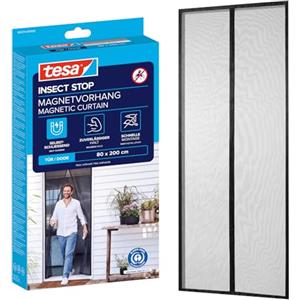 tesa INSECT STOP Zanzariera Magnetica - 2,0 m x 0,8 m - Grigia