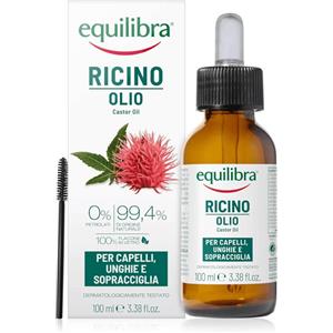 Equilibra Olio Di Ricino Per Capelli, Unghie e Sopracciglia 100 ml