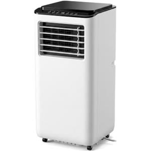 Generic Condizionatore d'aria portatile 12000 BTU con telecomando, timer, oscillazione, raffredda 300 mq, include kit finestra per una facile installazione