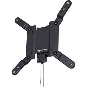 Amazon Basics, Supporto a parete per TV piatte, si adatta a da 12 a 40 pollici e VESA 200 x 200, 30.5-101.6 cm, Nero