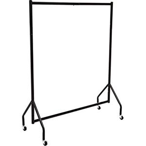 Amazon Basics Stand appendiabiti ad alta resistenza, 1,21 x 1,52 m, Nero