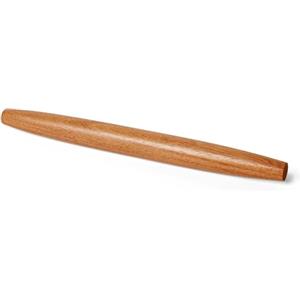 Amazon Basics Mattarello Francese in Legno, 43cm, in Legno di Acacia, Antiaderente