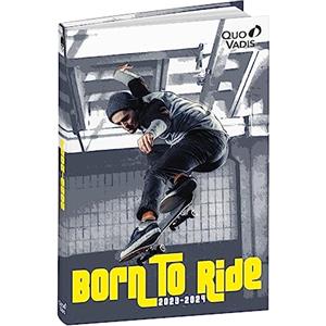 Quo Vadis 128300Q Diario Scolastico EUROTEXTAGENDA One Way visual Skate Multilingua Anno 2026-2027 formato 12x17cm settimanale 12 mesi metà agosto-luglio carta bianca copertina in carta stampata