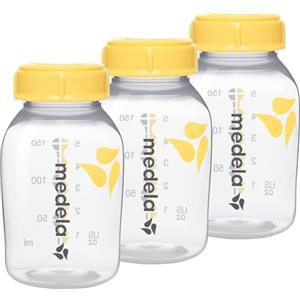 Medela Bottiglie per la conservazione del latte materno, Prive di BPA, Confezione da 3x 150 ml