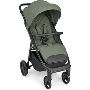 Kikka Boo KikkaBoo Passeggino Leggero da Viaggio URBAN, 0+ Mesi fino 22 kg, Pieghevole Automatico, Compatto, Schienale Reclinabile, Sospensioni su Tutte le Ruote, Verde