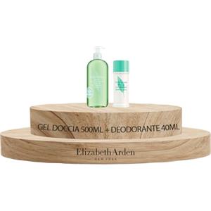 Elizabeth Arden - Green Tea Crema Deodorante, per Donna, Profumato al Tè Verde, 40ml + Green Tea, Gel Bagno e Doccia Energizzante, Profumato al Tè Verde, 500 ml