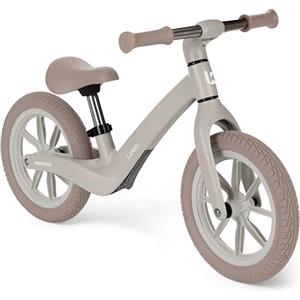 Kikka Boo KikkaBoo Bicicletta Senza Pedali 3 Anni LANSER, Bici Senza Pedali 3-6 Anni, Pronta All'uso, Facile da Guidare e Trasportare, Aiuta l'equilibrio, Cresce Con il Bambino, Beige