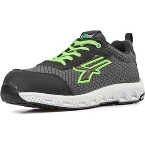 U-POWER DON'T WORRY... BE HAPPY! U-POWER | Scarpe Antinfortunistiche, Modello Mitch S3S CI HI HRO FO SR, Puntale Fibra, Sottopiede Antiforo
