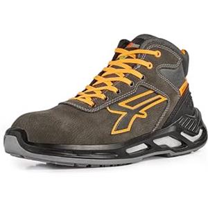 U-POWER DON'T WORRY... BE HAPPY! U-POWER | Scarpe Antinfortunistiche Alte Lord S ESD S3S CI FO SR, Puntale Alluminio, Antiperforazione Tessile No Metal