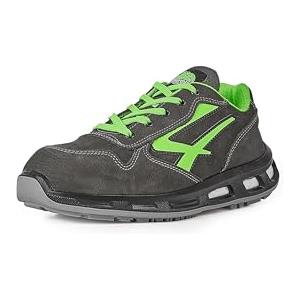 U-POWER DON'T WORRY... BE HAPPY! U-Power Red Lion, Scarpe Antinfortunistiche Unisex, Scarpe da Ginnastica in Pelle Leggere, Flessibili, Antiperforazione, con Suola Infinergy, con Puntale in Alluminio (39)