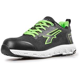 U-POWER DON'T WORRY... BE HAPPY! U-POWER | Scarpe Antinfortunistiche, Modello Aton ESD S1PS HI HRO FO SR, Puntale Fibra, Metal Free, Sottopiede Antiforo