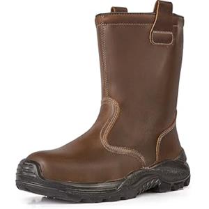 U-POWER DON'T WORRY... BE HAPPY! U-POWER | Scarpe Antinfortunistiche, Modello Nordic Plus L S3 CI FO SR, Stivale Puntale Composito, Antiperforazione in Acciaio