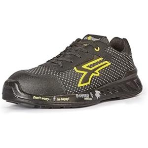 U-POWER DON'T WORRY... BE HAPPY! U-Power Rep UP Electra, Scarpe Antinfortunistiche, Scarpe da Ginnastica Unisex Leggere antiperforazione, Suola in Rafia, Suola Infinergy, con Puntale in Alluminio (48)