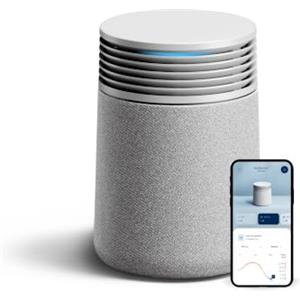 BLUEAIR Blue Signature SP1i Purificatore d'Aria per Ambienti Piccoli fino a 22,3 m², Filtrazione HEPASilent™, Controllo Smart Wi-Fi, Modalità Automatica, Rimozione di Odori e Fumo, Peli di Animali