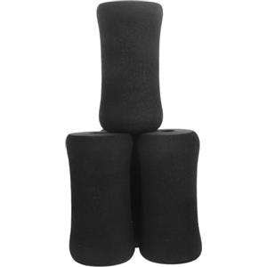 OIDANCLE Foam Pads Rollers Replacement, Fitness Roller Pad, 4 Pezzi, Nero, Compatti e Leggeri, per Attrezzature da Gym