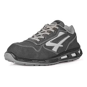 U-POWER DON'T WORRY... BE HAPPY! U-Power Red Lion KICK ESD S3 CI SRC, Scarpe Antinfortunistiche Unisex, Scarpe da Ginnastica in Pelle Leggere, Flessibili, Antiperforazione, con Inserto Infinergy, con Puntale in Alluminio (Grey_43)