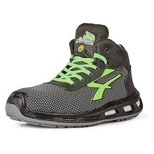 U-POWER DON'T WORRY... BE HAPPY! U-Power Red Lion Hard, Scarpe Antinfortunistiche Alte, Antiperforazione, con Suola infinergy, con Puntale in Alluminio