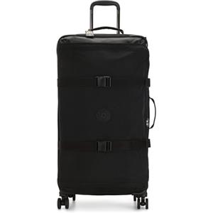 Kipling Spontaneous L, Valigia Donna, Black Noir, Taglia Unica