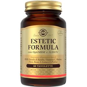 Solgar Estetic Formula 60 Tavolette con Zinco per Capelli, Pelle e Unghie
