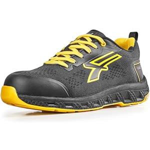 U-POWER DON'T WORRY... BE HAPPY! U-POWER | Scarpe Antinfortunistiche, Modello Fitz ESD S1PS HI HRO FO SR, Puntale Fibra, Sottopiede Antiforo
