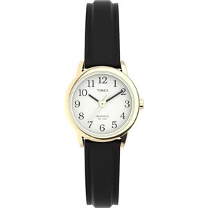 Timex Easy Reader kvinnors 25mm läderrem klocka T20433