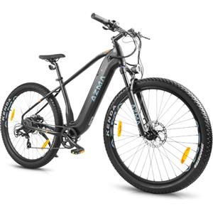 AZMA Bici Elettrica, 27.5/29 Bicicletta Elettrica Uomo Donna, 48V/36V Batteria Rimovibile, Autonomia Fino 100-150, 8 Velocità, Ebike da Per Pendolari Urbani e MTB (Nero-u1-6)