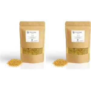 ERBOTECH Polline d'Api Italiano Busta da 500 g, Multivitaminico ad Alto Contenuto di Vitamine, Ferro, Zinco e Magnesio, Puro al 100%, Made in Italy, Materia Prima per Pappa Reale (Confezione da 2)