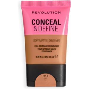 Revolution Beauty London Revolution Conceal & Define Soft Matte Tube Foundation, F11.2W