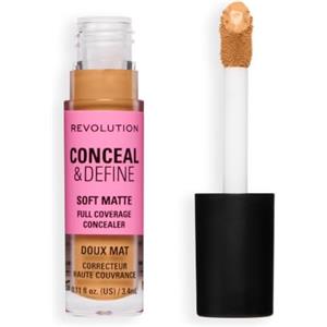 Revolution Beauty London Revolution Conceal & Define Concealer, C11.5C Medio o Abbronzato