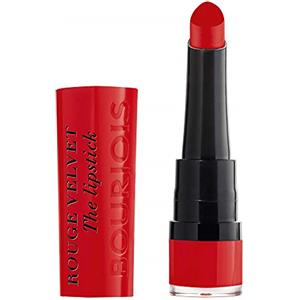 Bourjois - Rouge Velvet The Lipstick - Rossetto Opaco a Lunga Tenuta in Stick - 08 Rubi's Cube - 2.4 g
