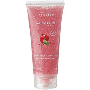 Perlier Melograno Gelee Scrub Viso - Rinnova e Rigenera - Formula con il 97% di ingredienti di origine naturale - 100 ml