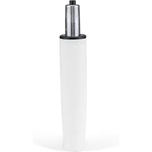 HJH Office 723-10 Molla a gas per sedia da ufficio L 29-40 cm Metallo Bianco, massimo peso 180 kg