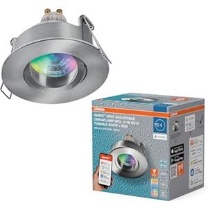OSRAM Faretto da incasso LED Smart Matter Spot IP65 nichel satinato