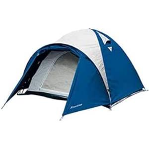 Ferrino Ibiza 3, Tenda a Cupola con Zanzariera e Doppio Tetto Blu, 3 Persone