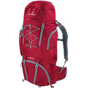 Ferrino Narrows, Zaino da Hiking Unisex, Rosso, 50 Litri