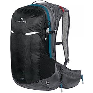 Ferrino zephyr 17+3 nero 75811NCC colore nero zaino ideale per trekking escursionismo running e mountain bike con coprizaino incluso 20