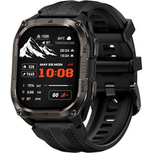KOSPET PULSE 2 Smartwatch robusto, GPS dual-band, 5ATM e IP69, Torcia LED
