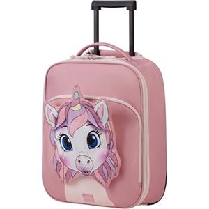 Samsonite Sammies Unicorn Tess - Trolley Cabina Bambini a 2 Ruote 45x36x19 cm, Valigia Bagaglio a Mano Compatibile EasyJet, Valigia Sotto Sedile per Bambini, 30L