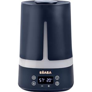 BÉABA, Umidificatore D'Aria Per Camera Del Bambino, Capacità 4L, Autonomia 27 Ore, Silenzioso, Luce Notturna 7 Colori Con 3 Livelli, Ugello 360°, 2 Modalità, Display LED, Timer, Blu notte