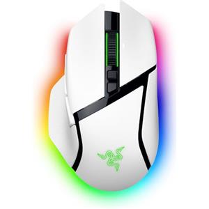 Razer Basilisk V3 Pro - Mouse da Gioco Wireless Personalizzabile con Rotellina Inclinabile Razer HyperScroll (Sensore Ottico Focus Pro 30K, Chroma RGB, Pulsanti Programmabili 10 + 1) Bianco