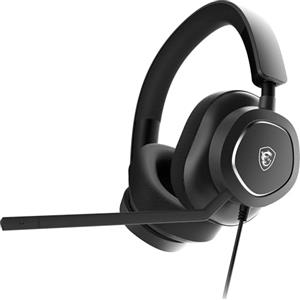msi MAESTRO 300 Gaming Headset - Driver Neodimio da 40mm, Microfono Cardioide Rimovibile, Design Leggero e Regolabile, Compatibile con PC/PS5/PS4/Switch/Mobile, Suono 3D con Nahimic
