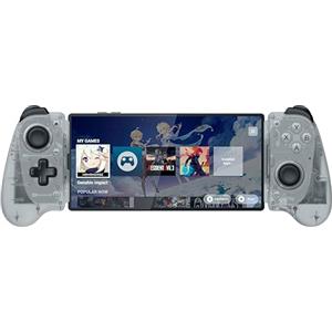 Razer Kishi V3 Phantom White - Controller Mobile Full-Size per Smartphone iPhone e Android - Plug-And-Play USB-C - Stick analogici Anti-Drift - 12 Pulsanti - Sensa HD Haptics | Phantom White Edition
