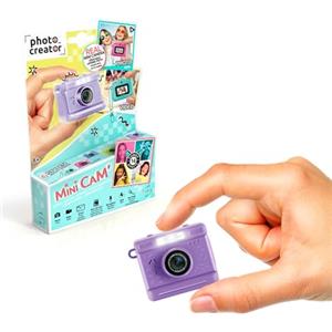 Rocco Giocattoli - Mini Cam - Vintage - con Portachiavi e Scheda SD 1 GB