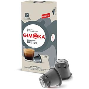 Gimoka - Capsule Compatibili Nespresso, Gusto Deciso - 100 Capsule