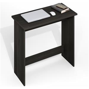 Furinno SIMPLISTIC Scrivania Piccola Da Gaming Computer, Scrivania Per Ufficio Per Home Office, Camera Da Letto, Sala Studio, Dormitorio, Nero Espresso