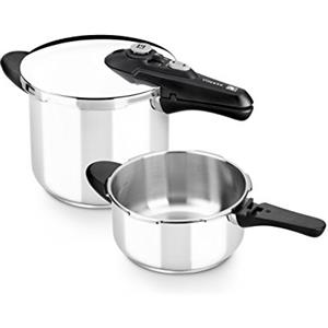 BRA Vitesse- Inox Set Pentole a pressione 4+7 l