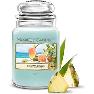 YANKEE CANDLE Candela Profumata Yankee Candle | Bahama Breeze Grande Barattolo | Candele a Lunga Durata: fino a 150 Ore | Regali Perfetti per Donne