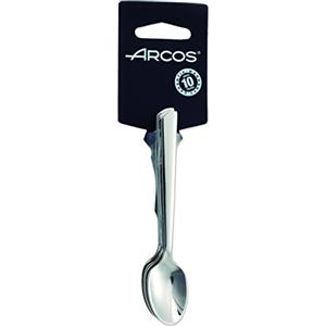 Arcos Serie Toscana - Cucchiaino Moka Set (6 cucchiaio) - Monoblocco Unipezzo Acciaio Inossidabile 18/10 e 115 mm Colore Argento